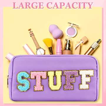Stylish Silkfly 3 Pcs Makeup Bag Set for Women
