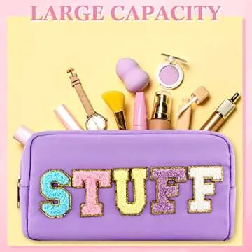 Stylish Silkfly 3 Pcs Makeup Bag Set for Women