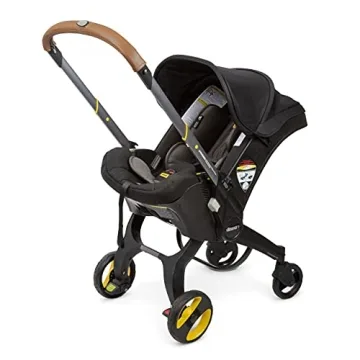 Baby & Beyond Leather Look, Handle Cover Compatible with The Doona Stroller and Car Seat