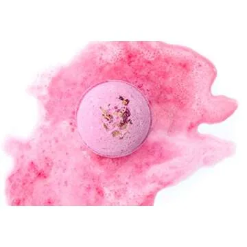 Tree Hut Shea Moisturizing Bath Bomb Moroccan Rose, 7.2oz, Ultra Hydrating Bath Bomb for Nourishing Essential Body Care