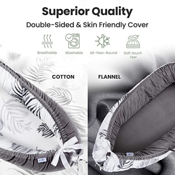 Baby Lounger for Newborns - Portable Infant Comfort