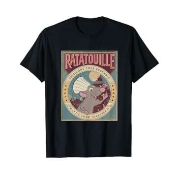 Disney and Pixar’s Ratatouille Chef Remy Let’s Cook Together T-Shirt