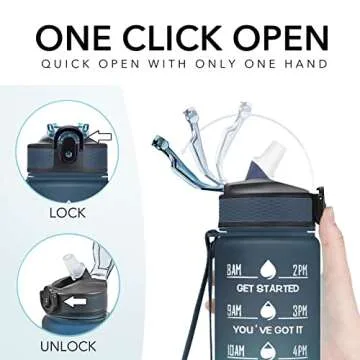 Hydration Made Fun with Hyeta 32 oz Water Bottle