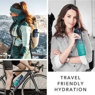 Hydration Made Fun with Hyeta 32 oz Water Bottle