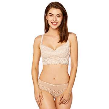 MOMANDA Women's Lace Nursing Pumping Bra - Comfort & Style