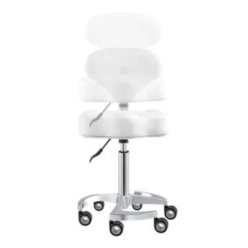 Dir Medical Adjustable Roller Stool for Salons and Spas
