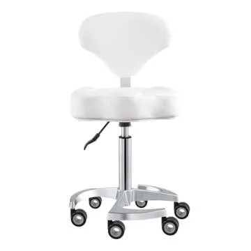 Dir Medical Adjustable Roller Stool for Salons and Spas