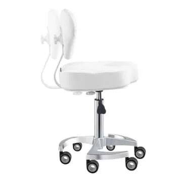 Dir Medical Adjustable Roller Stool for Salons and Spas