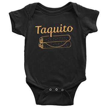 Threadrock Taquito Infant Bodysuit for Taco Lovers