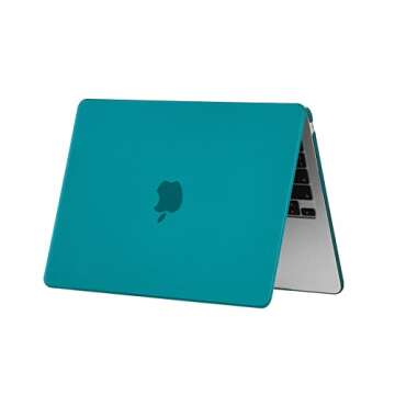 Se7enline Compatible with 2021-2024 MacBook Pro 14 inch Case Hard Shell Cover for Model A2442 A2779 A2918 A2992 A3112 A3401 M4 M3 M2 M1&Keyboard Skin &Sleeve &Screen Protector &Dust Plug,Deep Teal