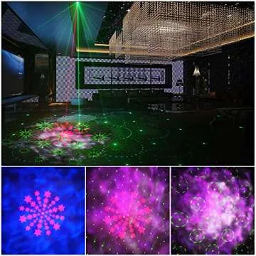 SPOOBOOLA Disco Party Lights with Remote Control
