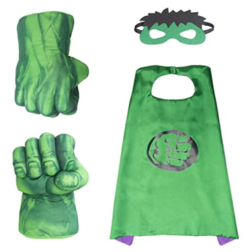 AOTLEANNO Kids Superhero Costume Set with Plush Fists