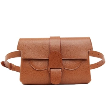 Senreve Aria Belt Bag, 100% Genuine Italian Leather Women's Handbag, Crossbody, Shoulder Bag, Sling ...