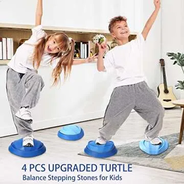 Makarci Stepping Stones for Kids - 5pcs Non-Slip Balance Rocks