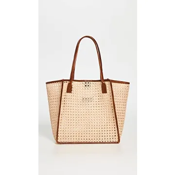 Bembien Women's Rosa Tote, Sienna Rattan, Tan, One Size