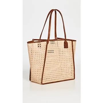 Bembien Women's Rosa Tote, Sienna Rattan, Tan, One Size