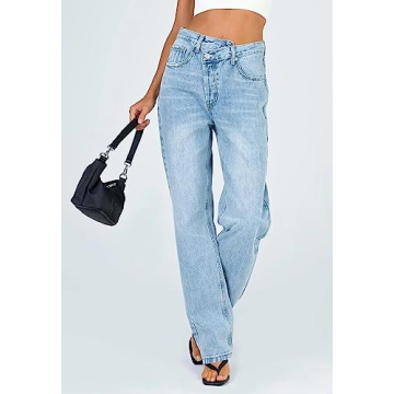 Trendy Low Waisted Jeans for Women - Comfortable Denim