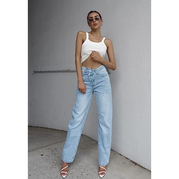 Trendy Low Waisted Jeans for Women - Comfortable Denim