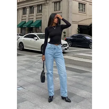 Trendy Low Waisted Jeans for Women - Comfortable Denim