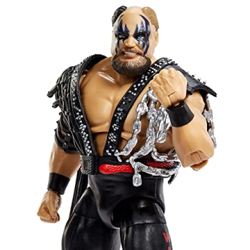 WWE Warlord Elite Collection Action Figure, 6 Inch/15.24 cm Tall Figure Features Deluxe Articulation, True FX Detailing, Swappable Hands, and Iconic Accessories
