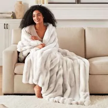 Hyde Lane Ultra Soft Plush Throw Blanket for Cozy Comfort