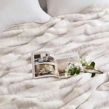 Hyde Lane Ultra Soft Plush Throw Blanket for Cozy Comfort