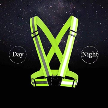 High Visibility Cezmkio Reflective Safety Vest 2pcs