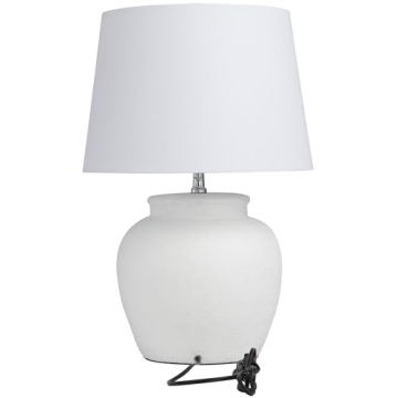 Deco 79 Cement Stone Room Table Lamp - Modern Accent Light
