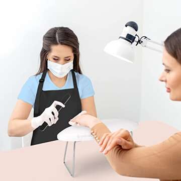 Embaarc Non-Slip Arm Rest for Acrylic Nails | Sturdy, Easy to Assemble Hand Rest for Nails | Easy to Clean Nail Arm Rest Stand with Comfortable and Elegant Design