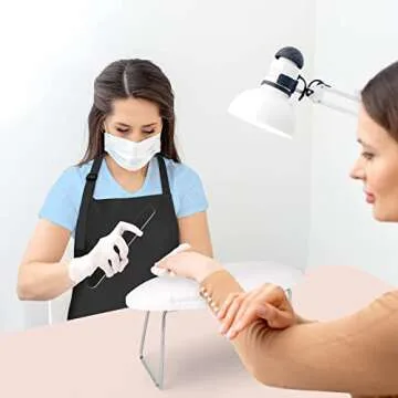 Embaarc Non-Slip Arm Rest for Acrylic Nails | Sturdy, Easy to Assemble Hand Rest for Nails | Easy to Clean Nail Arm Rest Stand with Comfortable and Elegant Design