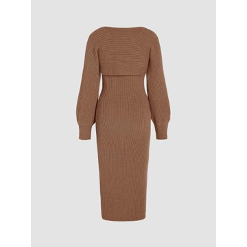 CIDER Sweater Dress Set: Chic Winter Outfit for Women
