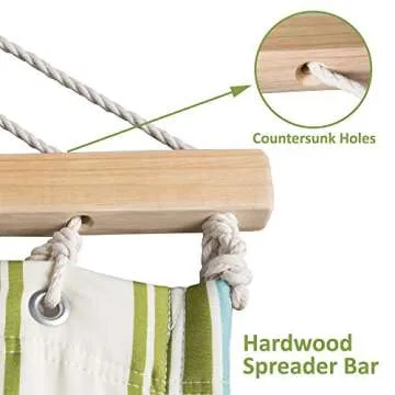 SUNCREAT Portable Double Hammock with Stand for Two