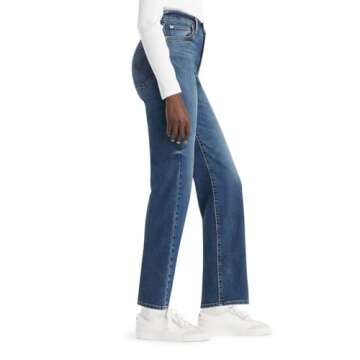 Levi's Ribcage Straight Ankle Jeans - Flattering High-Rise Fit