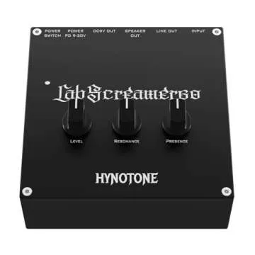 TOPPING HYNOTONE CabScreamer60 60W Power Amp Pedal with Presence & Resonance Controls, Balanced Line Out, DC 9V Output, PD Power Input, Line Out for Live & Recording
