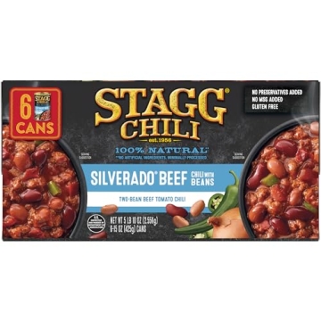 Stagg Silverado Beef Chili with Beans 15oz Pack of 12