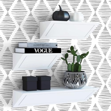 Black and White Peel and Stick Wallpaper for Home Decor