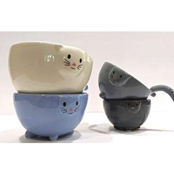 Adorable Cat Ceramic Measuring Cups for Every Kitchen
