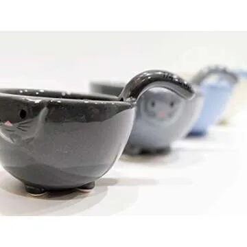 Adorable Cat Ceramic Measuring Cups for Every Kitchen
