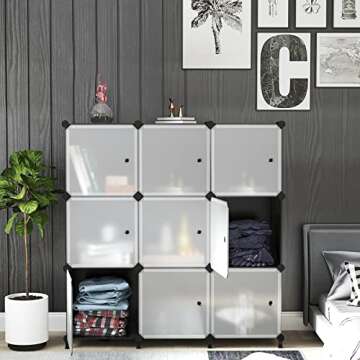 AWTATOS Storage Cube Organizer for Space Saving