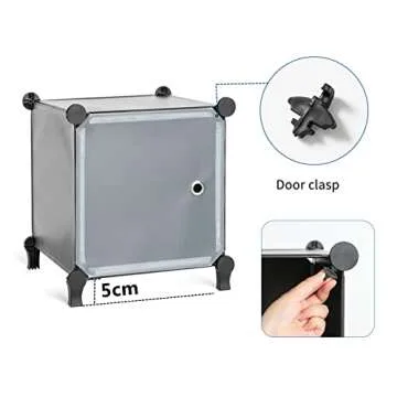 AWTATOS Storage Cube Organizer for Space Saving