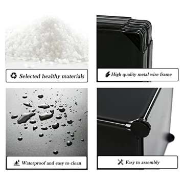 AWTATOS Storage Cube Organizer for Space Saving