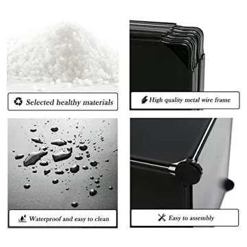 AWTATOS Storage Cube Organizer for Space Saving