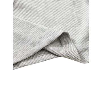 Milumia Women's Two Piece Pajama Crop Tank Top Tie Waist Fluffy Teddy Shorts Lounge Set Multi Black White Small