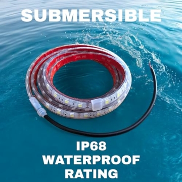 IP68 8FT Waterproof LED Light Strip for Outdoors