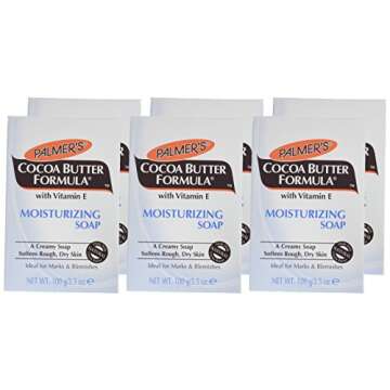Palmer's Cocoa Butter Soap with Vitamin E - Pack of 6