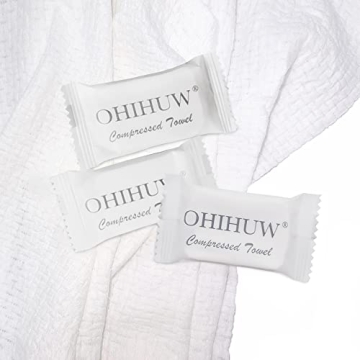 OHIHUW Magic Compressed Towels for Travel and Camping