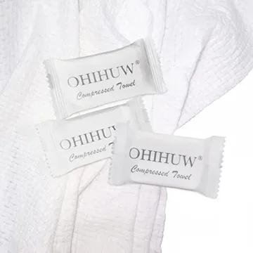 OHIHUW Magic Compressed Towels for Travel and Camping