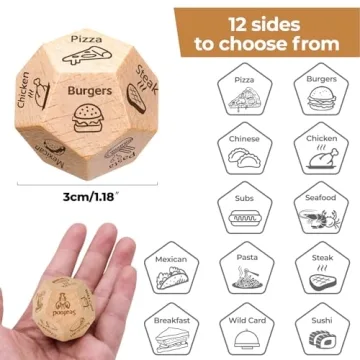 Couples Date Night Dice for Fun Meal Decisions