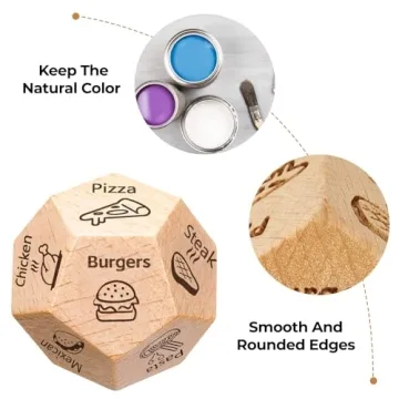 Couples Date Night Dice for Fun Meal Decisions