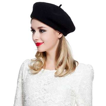 Stylish French Beret Hats - 6 Colors for Every Occasion